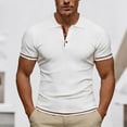 thumbnail image 2 of Mens Shirts Casual,Mens Shirt Short Sleeve with Buttons Casual Collared Lightweight Golf Shirts Casual Summer Fashion Clothing, 2 of 7