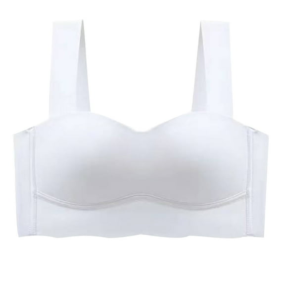 Timegard Bras for Women Wide Strap Comfy Breathable Summer Stretch Seamless Push up Bras with Support