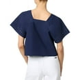 thumbnail image 2 of JOE'S Jeans womens  Cropped Broaderie Top, s, Blue, 2 of 3