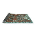 thumbnail image 2 of Ahgly Company Indoor Rectangle Persian Light Blue Traditional Area Rugs, 5' x 7', 2 of 4
