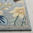 thumbnail image 3 of SAFAVIEH Blossom Derren Floral Runner Rug, Gray/Blue, 2'6" x 8', 3 of 7