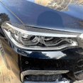 thumbnail image 2 of Car Headlights Eyebrow Eyelids Trim Cover For 5 Series G30 525i 530i 2017-2021 Car Stickers Trim Decoration A, 2 of 4