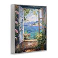 thumbnail image 3 of Stupell Industries Cottage Window Sea View Gray Framed Giclee Art, 16 x 20, by LSR Design Studio, 3 of 8