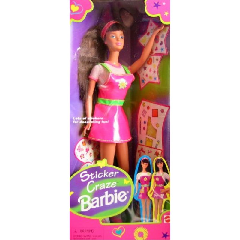 barbie doll brunette hair