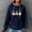 Navy, variant on Tetras Christmas Costumes Clearance,Women's Raglan Sweater Zipper Hooded,Cardigan Sweater,Long Sleeve Top Sweater