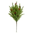 thumbnail image 1 of 19.7 Inch Silk Artificial Sprig, Realistic Greenery Pick for Christmas Tree Filler & Rustic Wedding Arch, Bendable Branch, Simulated Fokkers Pine*1 Piece, 1 of 8