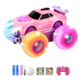 thumbnail image 1 of Carro Control Remoto Todoterreno Coche Juguete Con Spray Luz Xtellar rosa, 1 of 4