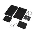thumbnail image 2 of Rodilleras eléctricas calentadas para adultos mayores, calentador de rodilla recargable por USB, alivio del dolor de lesiones articulares, 1 par, 2 of 8
