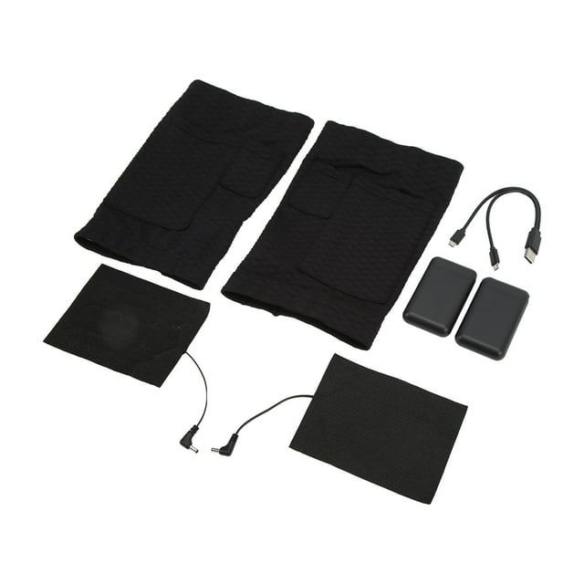 Genouillères Chauffantes, 1 Paire de Genouillères Électriques Rechargeables USB Genouillère Chauffée Innovation Moderne