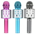 thumbnail image 2 of Bluetooth Wireless Microphone Professional Speaker Handheld Microphone Player Singing Recorder Mic, 2 of 8