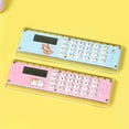 thumbnail image 3 of Calculadora pequeña, calculadora pequeña, elegante y linda, regla pequeña, calculadora, regla portátil, funcionamiento suave, 3 of 13
