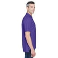 thumbnail image 3 of UltraClub Men's Cool & Dry Stain-Release Performance Polo 3XL PURPLE, 3 of 3