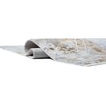 thumbnail image 4 of HR Area Rug Marble Rug Gold Floor Mat Thin, Soft Rug Abstract Carpet Foldable Accent Rug Dining Room Living Room Random Scratch line Pattern Rugs for Modern Decor, 5x 7 Gold, Mocha, Bone, 4 of 6