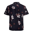 thumbnail image 3 of High Quality Hawaiian Shirts for Men Short Sleeve Aloha Beach Shirt Floral Summer Casual Button Down Shirts Blouses LBPPEN, 3 of 7