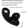 thumbnail image 2 of Sets Bike Trailer Hitch Connector, Bike Connector Accessory Adapter, Angled Replacement Connector, 12.2mm Bike Trailer Hitch Compatible with Burley, 2 of 4