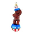 thumbnail image 2 of Christopher Radko Company 6.50In Teddy For President, Glass, Ornament Patriotic Uncle Sam 972450, 2 of 3