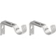 thumbnail image 1 of Soporte de pared para barra de cortina ajustable, paquete de 2, 1 of 5
