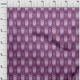 thumbnail image 3 of oneOone Rayon Magenta Fabric Abstract Craft Projects Decor Fabric Printed By The Yard 56 Inch Wide, 3 of 5