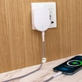thumbnail image 5 of (5 pack) onn 32W Dual USB-C and USB-A Port Wall Charger, Fast Charging, USB-IF Certified, Foldable Plug, White - Compatible with iPhone, Samsung Galaxy, Note, Pixel Devices iPad Pro, & More, 5 of 18