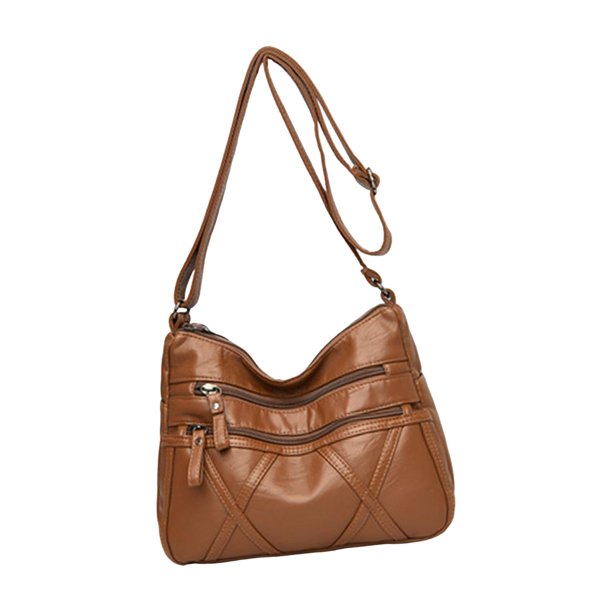 Bolso de Hombro Bolso de Mano para Mujer Satchels Satchel Impermeable Monedero Tote , marrón Salvador Monedero de hombro