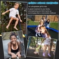 thumbnail image 2 of Gymax 14FT Outdoor Large Trampoline Safety Enclosure Net w/ Basketball, 2 of 9