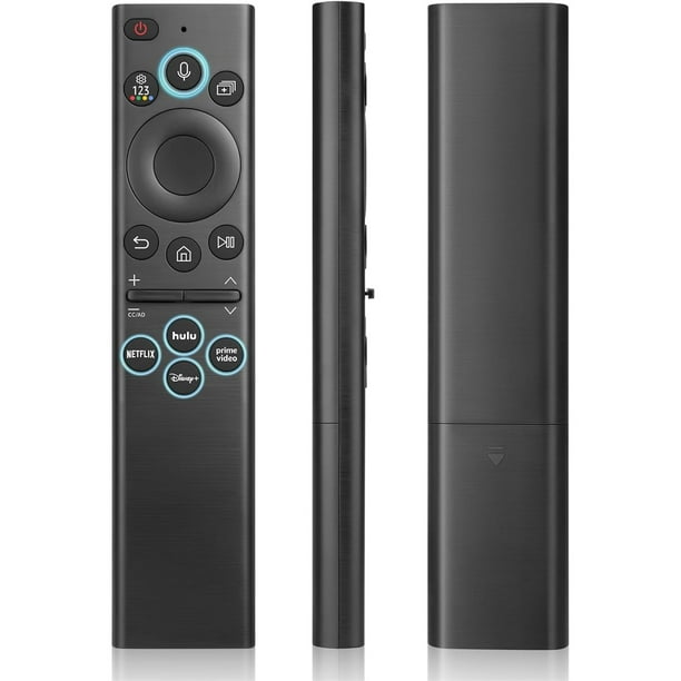 Mando por Voz para Samsung TV BN59-01385A Mando Universal Compatible con Samsung con Función de Voz Frame Serif Crystal