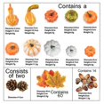 thumbnail image 4 of Stacking Pumpkins for DIY Creations, Easy Maintenance Assorted Artificial Pumpkin Set with Silk Cloth Leaves, Realistic Appearance High-grade Foam, 4 of 5