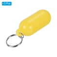 thumbnail image 3 of Uxcell Floating Keychain, 3 Pack Plastic Key Float Buoyant Keyrings for Boating Water Sports, Yellow, 3 of 6