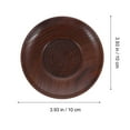 thumbnail image 2 of FRCOLOR Small Round Storage Plates and Side Dish Bowls for Food Serving and Kitchen Organization, 2 of 8
