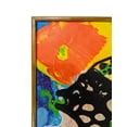 thumbnail image 2 of Cuadro Decorativo Galerias El Triunfo Diseño Pez Negro Fondo De Colores, 2 of 4