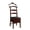 Brown, variant on Proman Products Manchester Chair Valet VL36142 with Drawer, Hanger, Trouser Bar & Tie & Belt Bar, 18"W x 23"D x 44" H, Mahogany