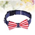 thumbnail image 3 of OULII 1Ensemble Collier Nœud Papillon pour Chiots et Chatons 34x2x0.5cm, 3 of 8