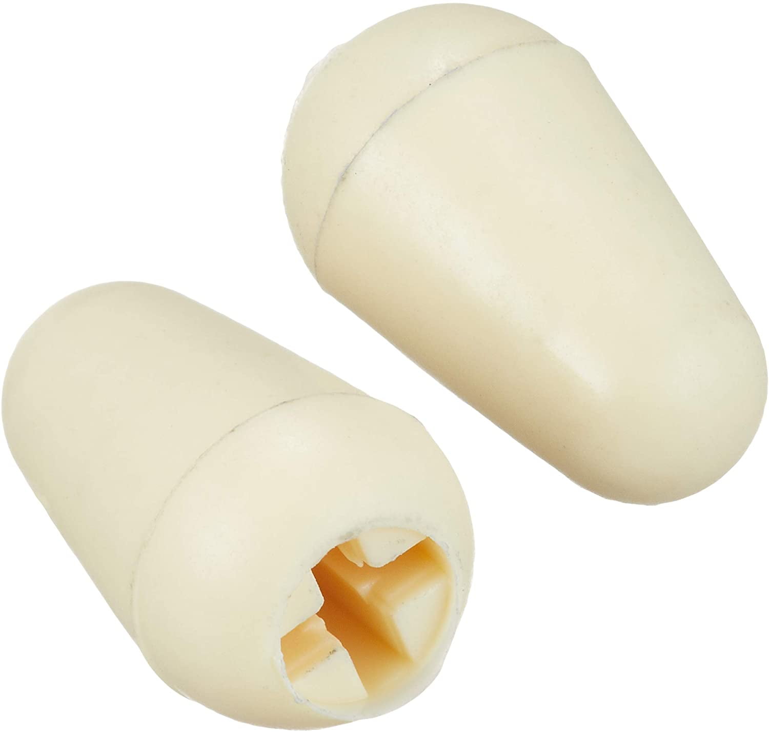 Fender Road Worn Stratocaster Switch Tip, Aged White, 2 Pack