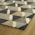 thumbnail image 2 of Kaleen Rosaic Collection - Charcoal 2'6" x 8' 100% Wool Rug, 2 of 2
