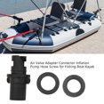 thumbnail image 3 of Fdit Soupape de Gonflage Raccord de Vanne, Raccord de Pompe de Gonflage de Raccord de Vanne d'Air pour Kayak de Bateau de Pêche, 3 of 9