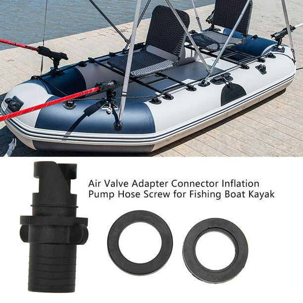 Adaptateur de valve Khall, valve à air, connecteur d'adaptateur de valve à  air Vis de tuyau de pompe de gonflage pour kayak de bateau de pêche 