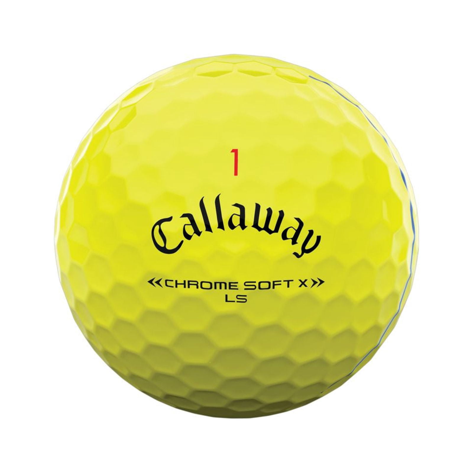 Callaway Chrome Soft X LS 22 Triple Track Golf Ball 12pk Yellow