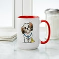 thumbnail image 4 of CafePress - Shih Tzu Ducky Mugs - 15 oz Ceramic Large White Novelty Mug, 4 of 4