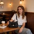 thumbnail image 5 of Women Crossbody Bag, Cute Bow Design, Lightweight Casual Shoulder Handbag, Compact Versatile Underarm Purse for Daily Essentials, Travel and Everyday Outings, 5 of 6