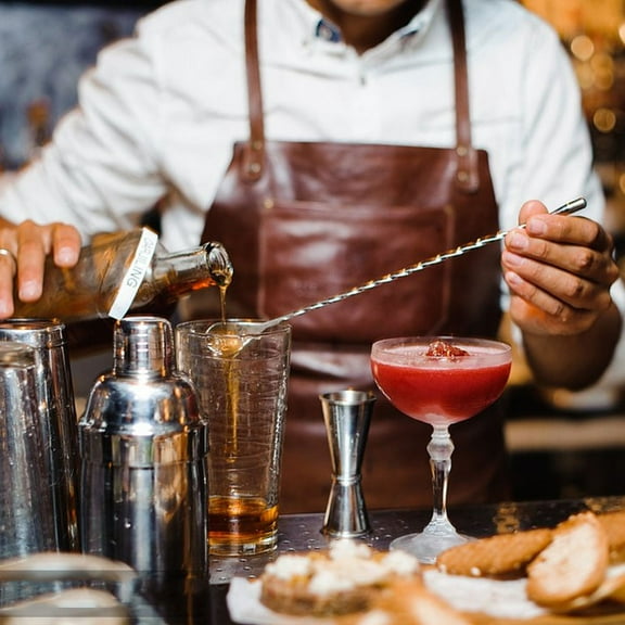 Soimiss 3PCS Long Handle Stirring Spoon for Coffee Use in Cafes and Restaurants