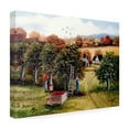 thumbnail image 3 of Trademark Fine Art Arie Reinhardt Taylor The Apple Orchard Canvas Wall Art - 14x19, 3 of 5