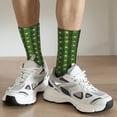 thumbnail image 6 of Fuzoiu Cactus1 Print Athletic Crew Socks for Men & Women,Casual Crew Socks,Above Ankle Crew Socks for Business, Casual, 6 of 6