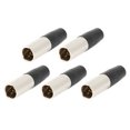 thumbnail image 1 of XLR Microphone Adapter, Audio Signal Transmission Microphone Connector, For Household Audio Equipment Mixer, 1 of 8