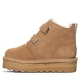 thumbnail image 3 of BEARPAW Retro Larisa Youth Iced Coffee Size 3 | Youth's Boot Classic Suede | Youth's Pull On Boot | Comfortable Winter Boot, 3 of 8