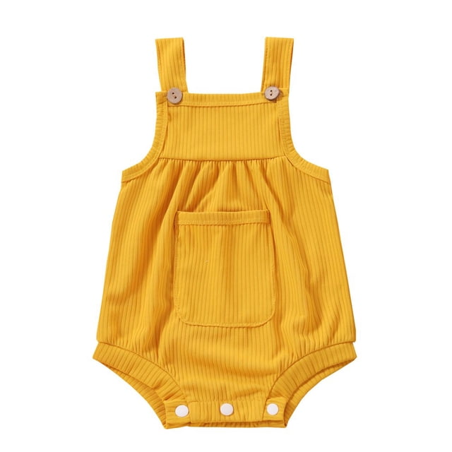 LNGOOR Baby Girl Boy Clothes Newborn Infant Romper Long Sleeve Ruffled Zipper Knitted Bodysuit Solid Color Pit Strip Tie Dye Jumpsuit