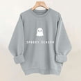 thumbnail image 7 of Neewe Women's Casual Crew Neck Sweatshirt Halloween Printed Loose Soft Long Sleeve Pullover Tops, 7 of 7