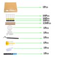 thumbnail image 2 of Beekeeping Tool Kit, Bee Cultivation Tool Plastic Beekeeping Box + Cell Cup Covers Beekeeper Equipment Supplies, 2 of 4