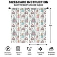 thumbnail image 2 of Blackout Kids Curtains,White Princess Castle Pattern Childrens Insulated Curtains Set Of 2,Bedroom Essentials,Toddler Room Decor 42"x84", 2 of 5