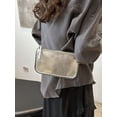 thumbnail image 7 of LAVA Women's Beaded Chain Decorated Crossbody Bag Shoulder Bag For Workers Outdoors, Travel, Outings,Perfect for Office (Silver), 7 of 7
