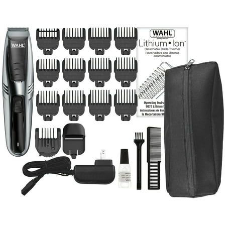 Wahl Lithium Ion Vacuum Trimmer Kit With Adjustable Vacuum Intake